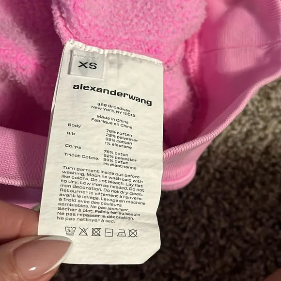 Alexander Wang logo crewneck sweatshirt - Picture 8 of 8